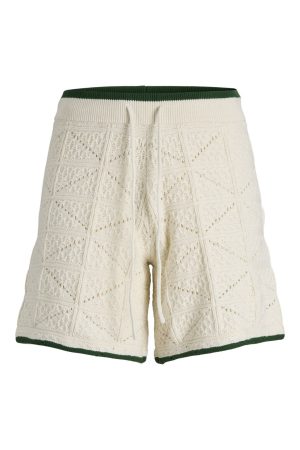 Jjxx - Jxretha Shorts Knit Ln - 4833215 Vanilla Ice /Formal Garden