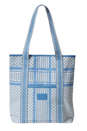 Lala Berlin - Tote Carmela 2.0 10011742 - Heritage Stripe Blue Udsalg