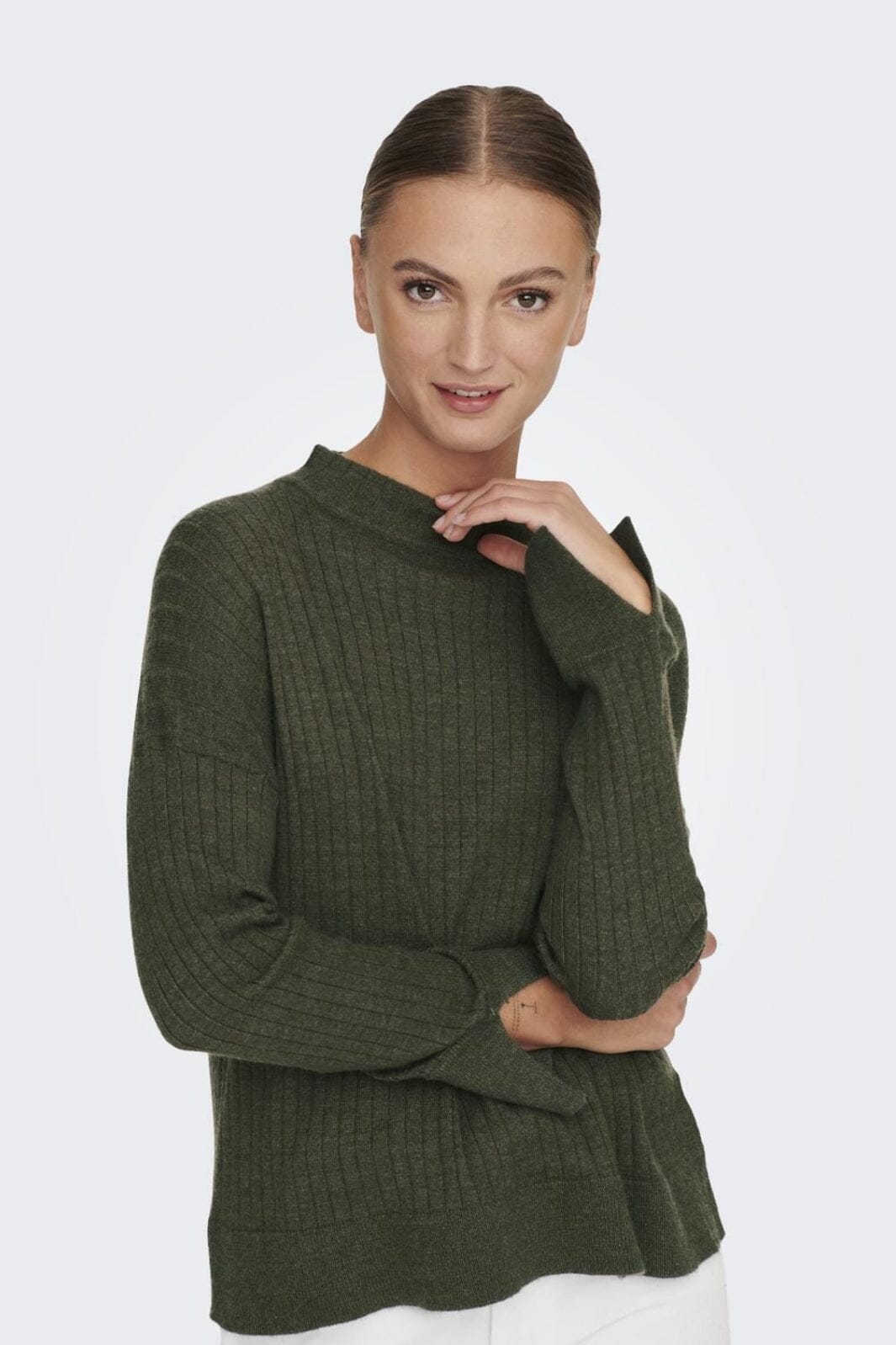 only-onlfia-katia-l-s-rib-pullover-knt-4110618-kalamata_2.jpg Only - Onlfia Katia L/S Rib Pullover Knt - 4110618 Kalamata Online nu