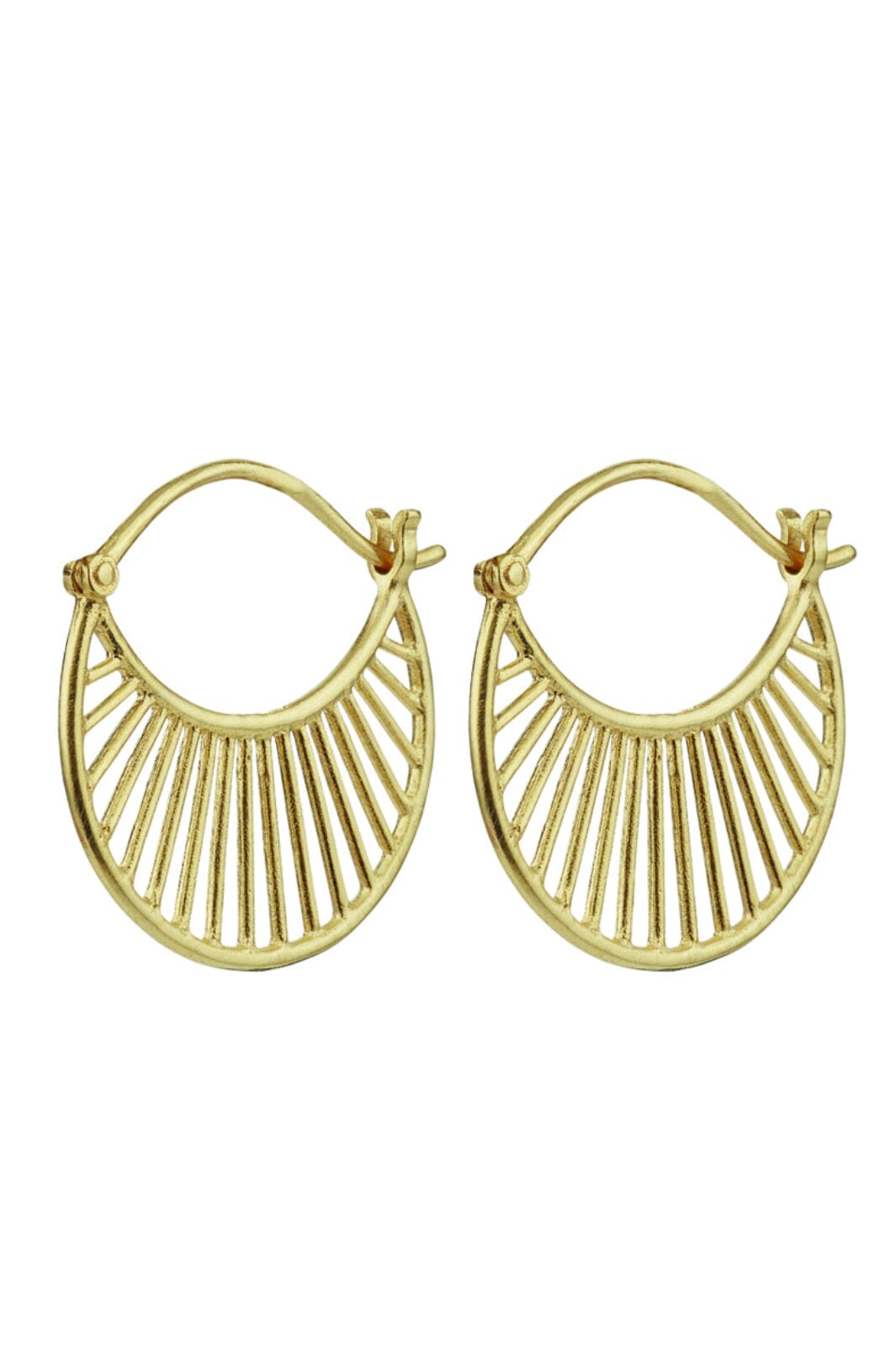Pernille Corydon Jewellery - Daylight Øreringe - Golden Plated