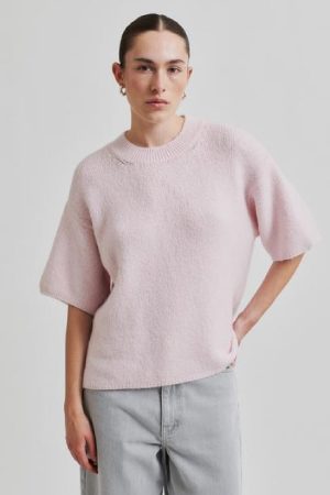 Second Female - Wanda Knit O-Neck 58494 - 9403 Mary's Rose