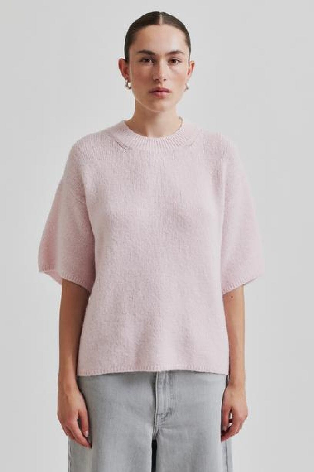 Second Female - Wanda Knit O-Neck 58494 - 9403 Mary's Rose