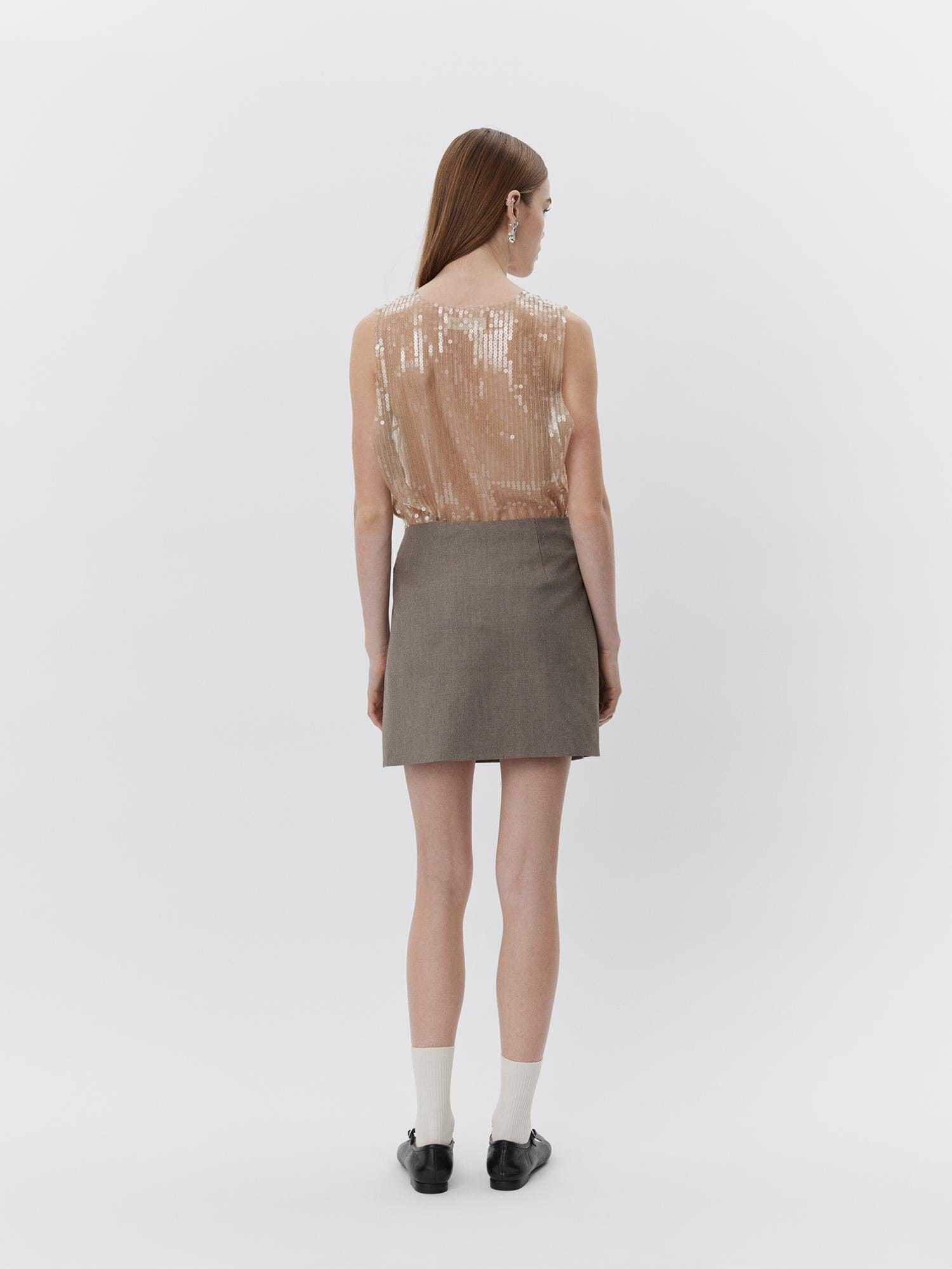 Sofie Schnoor - Harleesw Skirt S251246 - 7115 - Warm Stone