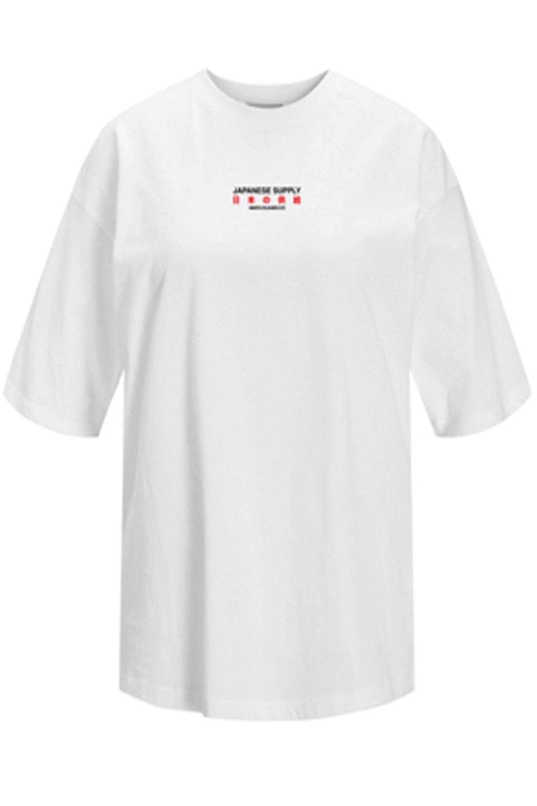 Jjxx - Jxmillow Loose Ss Tee - 4810442 Bright White Japanese Supply