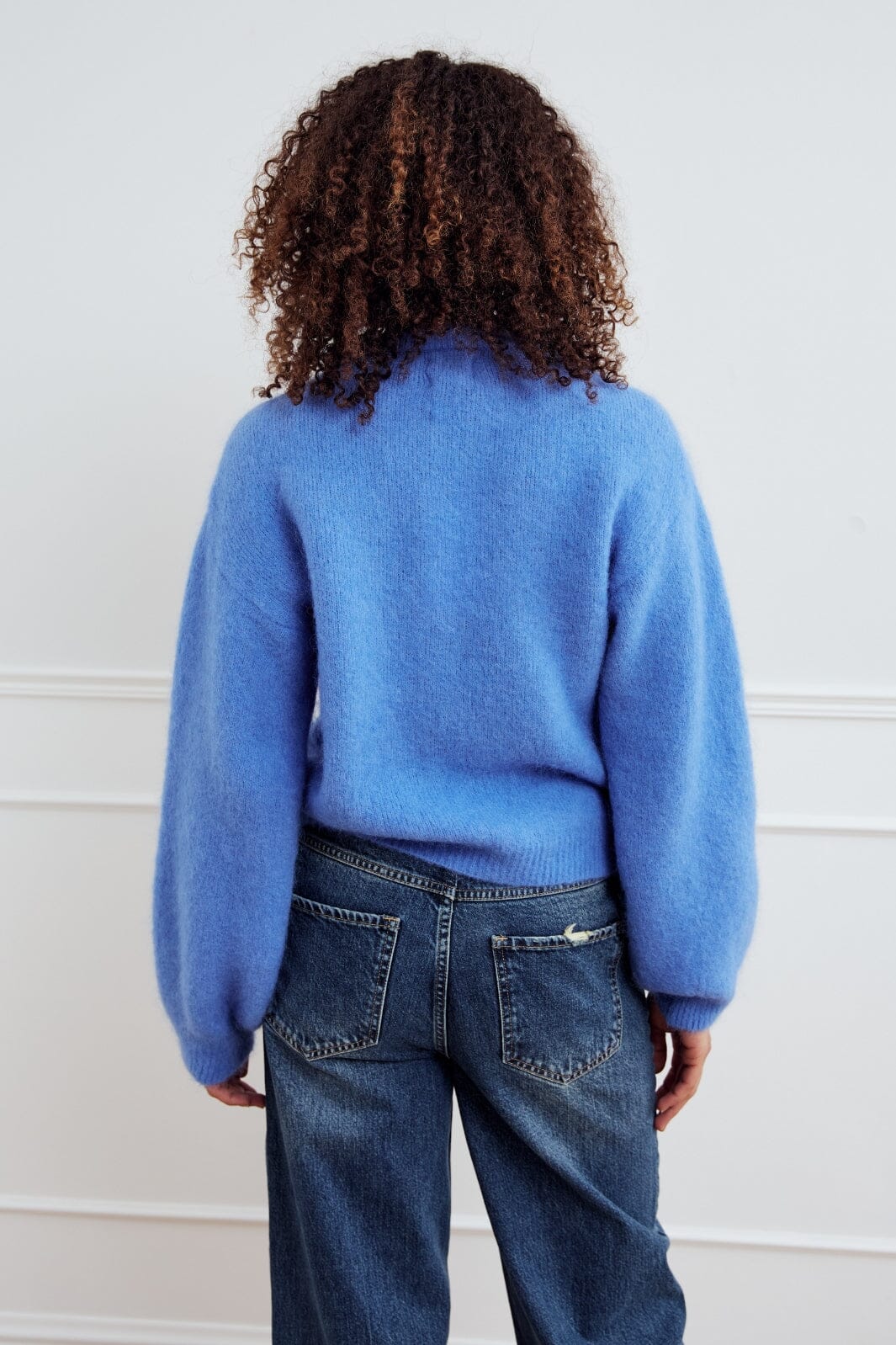 Noella - Kae Knit Cardigan 12940084 - 1386 - Dove Blue Hot på udsalg