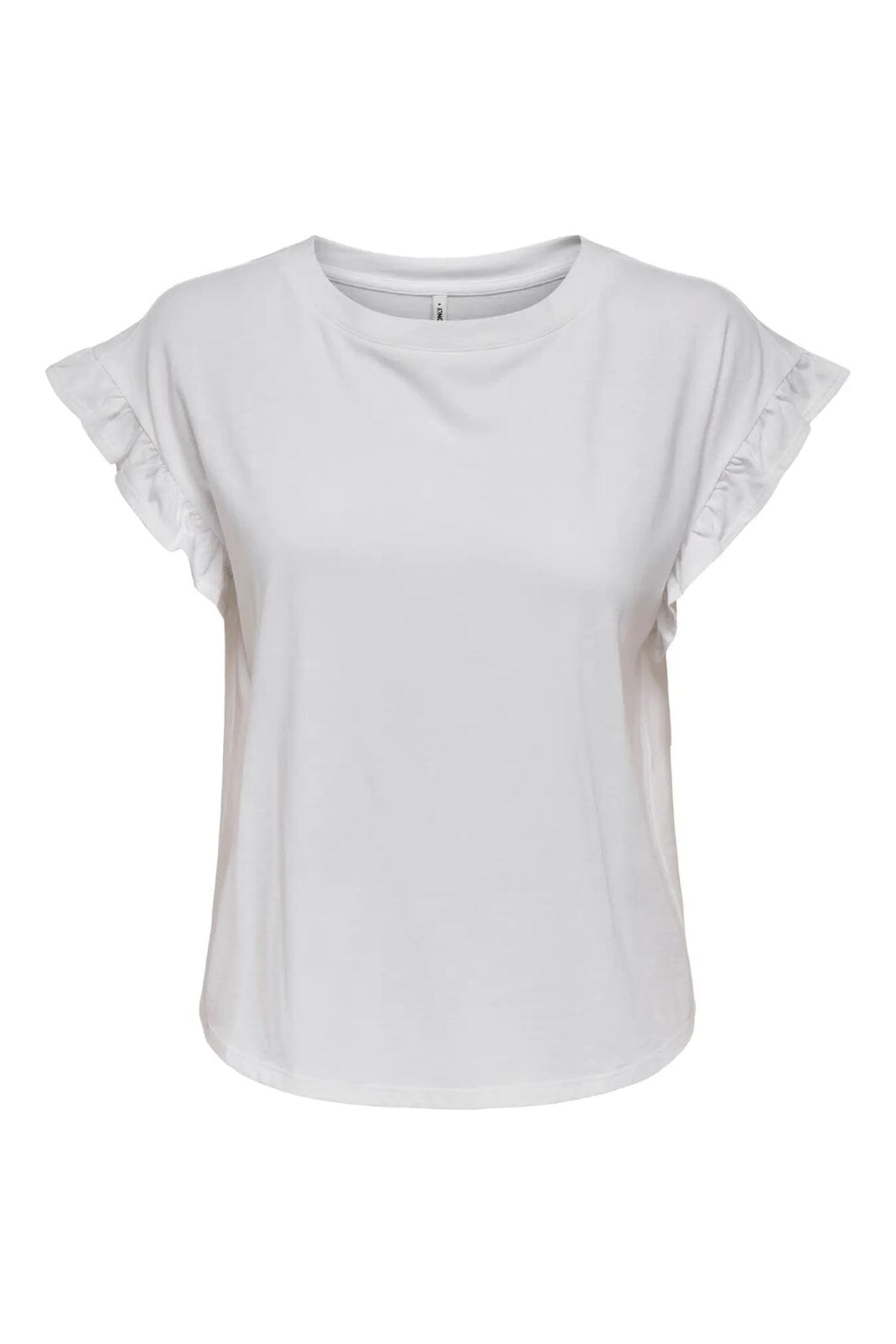 only-onlgrape-s-s-frill-o-neck-top-4740064-bright-white_0.jpg Only - Onlgrape S/S Frill O-Neck Top - 4740064 Bright White