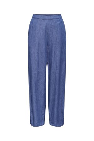Only - Onlnova Azure Chiara Pant - 4694067 Medium Blue Denim Udsalg