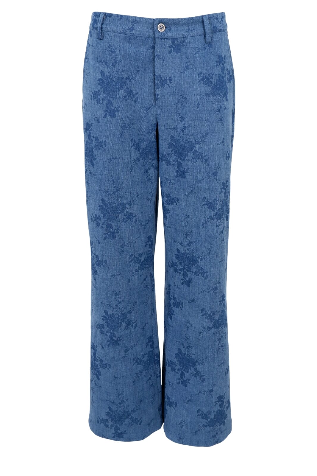 Black Colour - Bcfiola Box Pant - Denim Blue