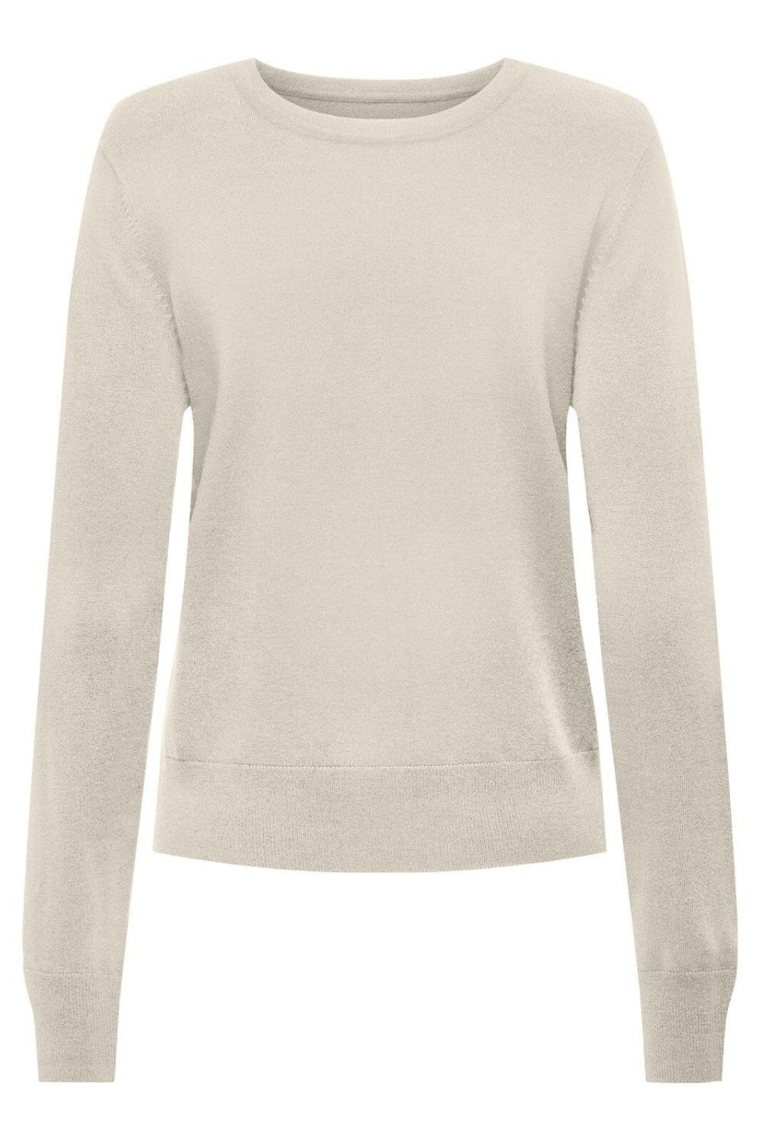 Only - Onljasmin O-Neck Pullover Knt - 4601621 Birch Rabat