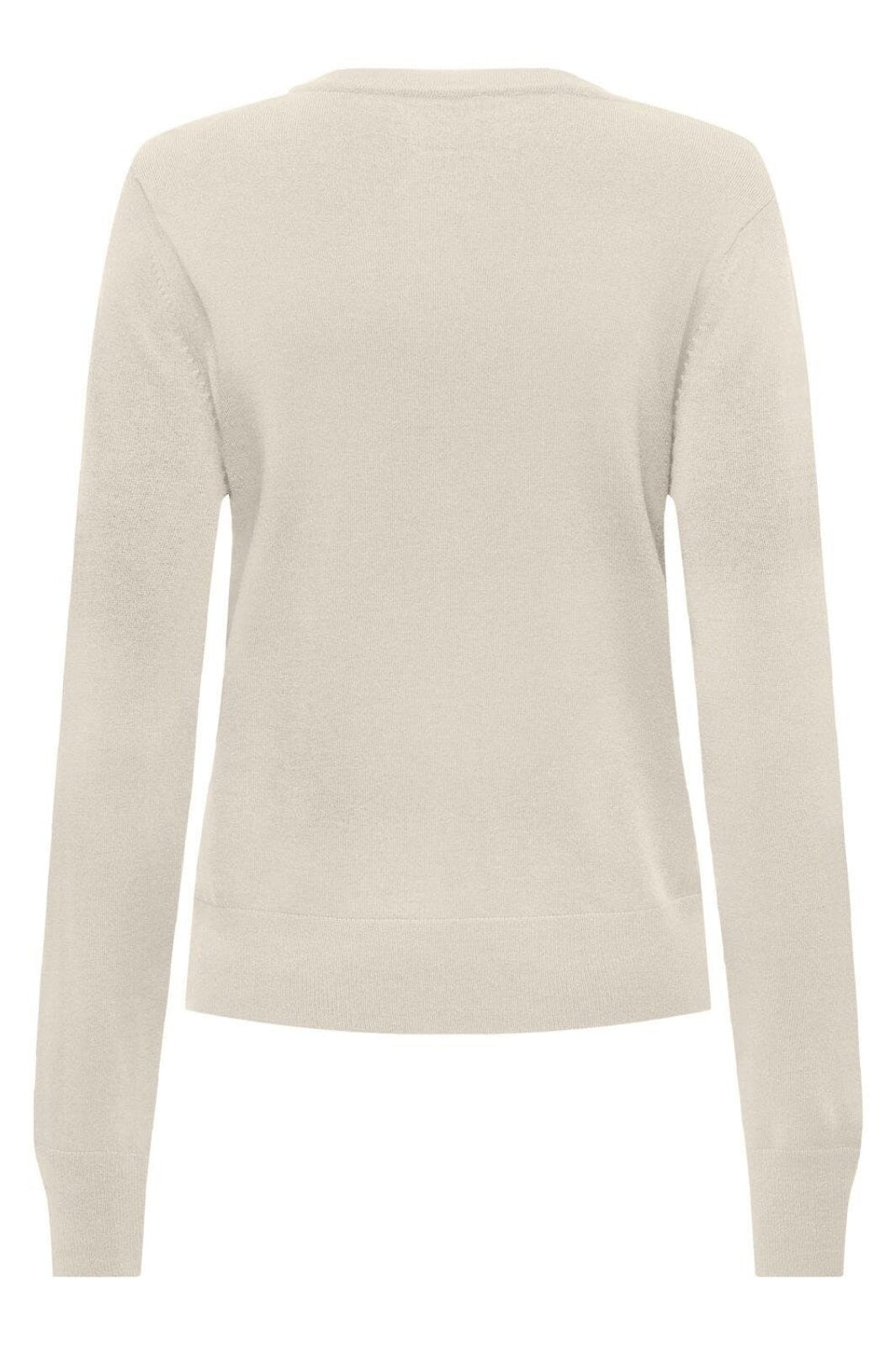 Only - Onljasmin O-Neck Pullover Knt - 4601621 Birch Rabat