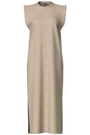 Pieces - Pcchilli Summer Sl Ankle Dress - 4642222 Crockery