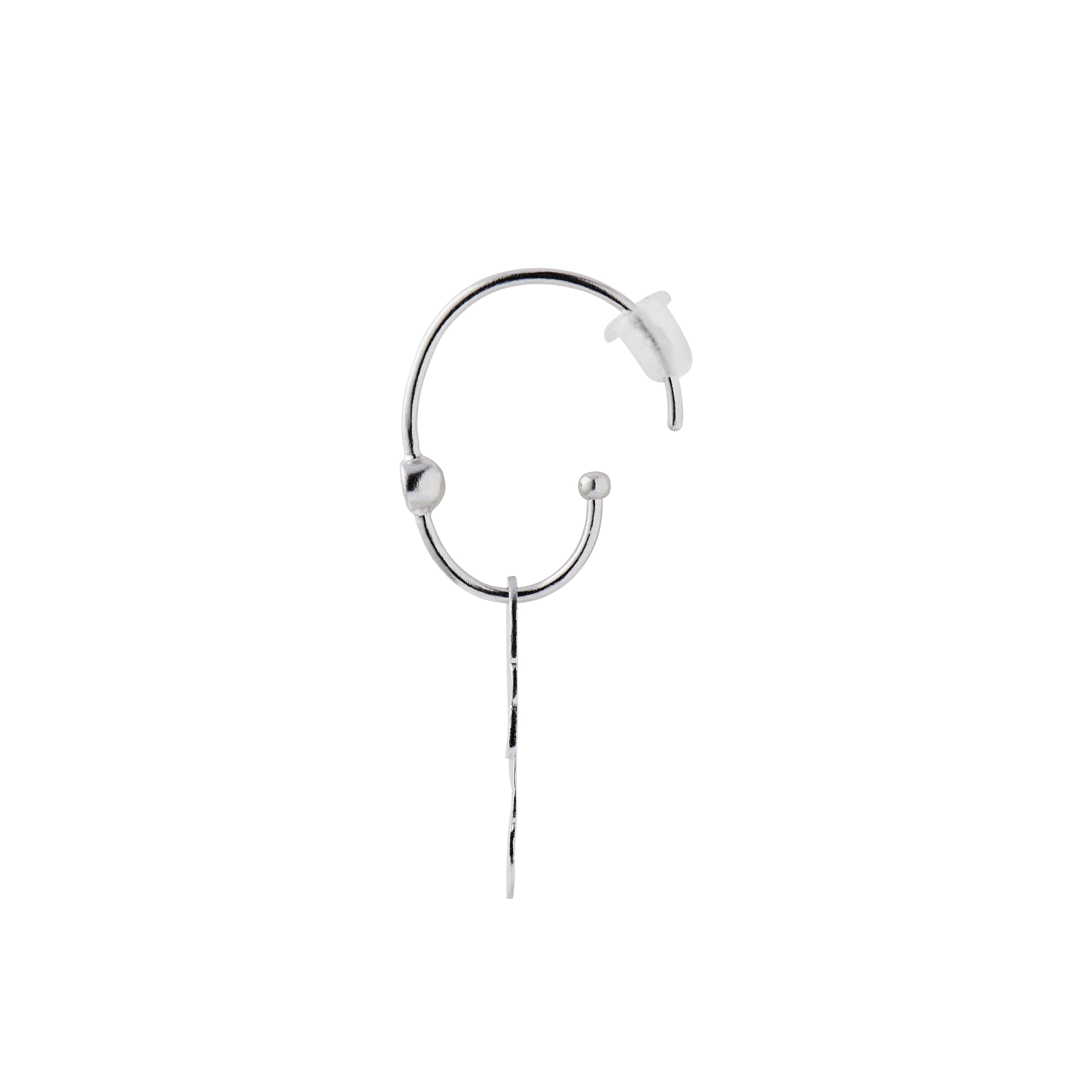 Stine A - Big Dot Creol With Silver Splash - Single - 1338-00-S