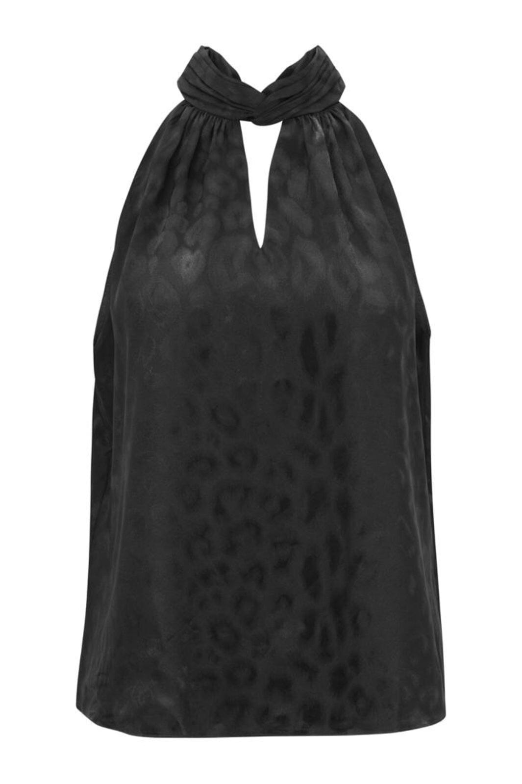Karmamia - Ava Top 2017 - Black Leo Jacquard