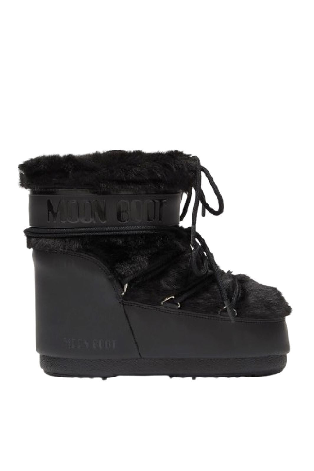 Moon Boot - Mb Icon Low Faux Fur - N001 Black