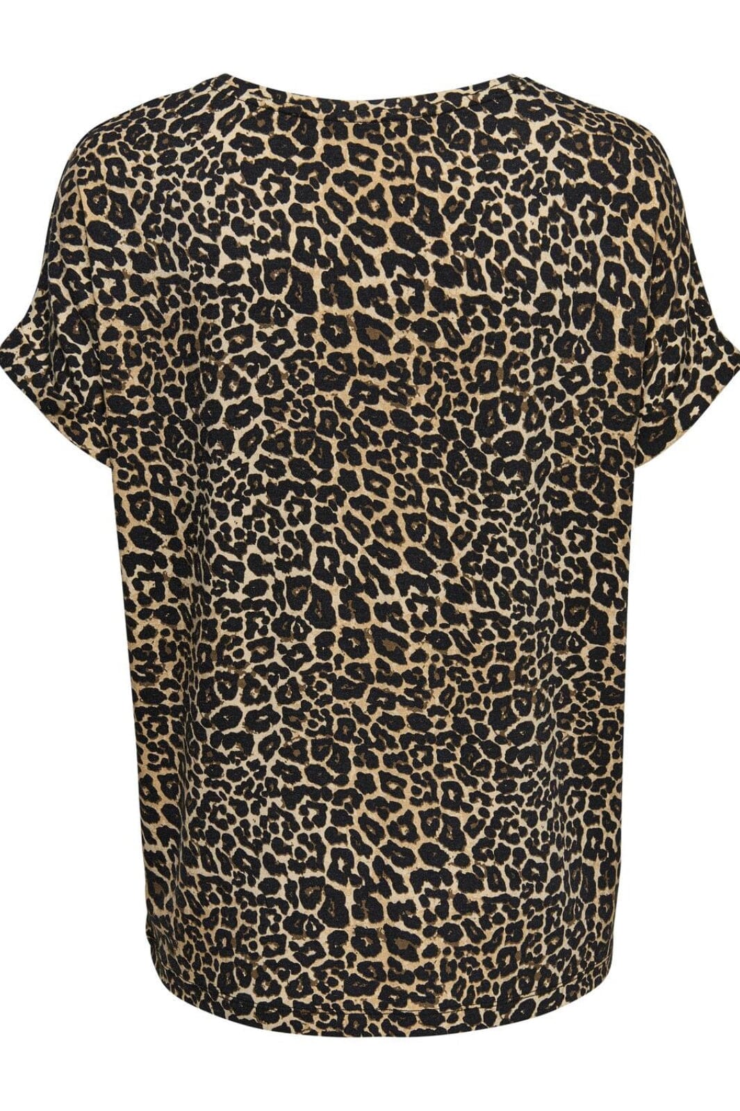 Only - Onlmoster S/S Top - 3122493 Black Leo Aop på udsalg