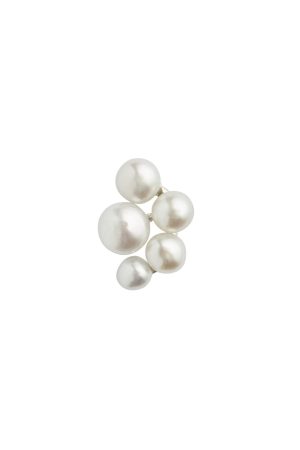 Stine A - Bloom Pearl Berries Earring Silver - Single - 1339-00-S