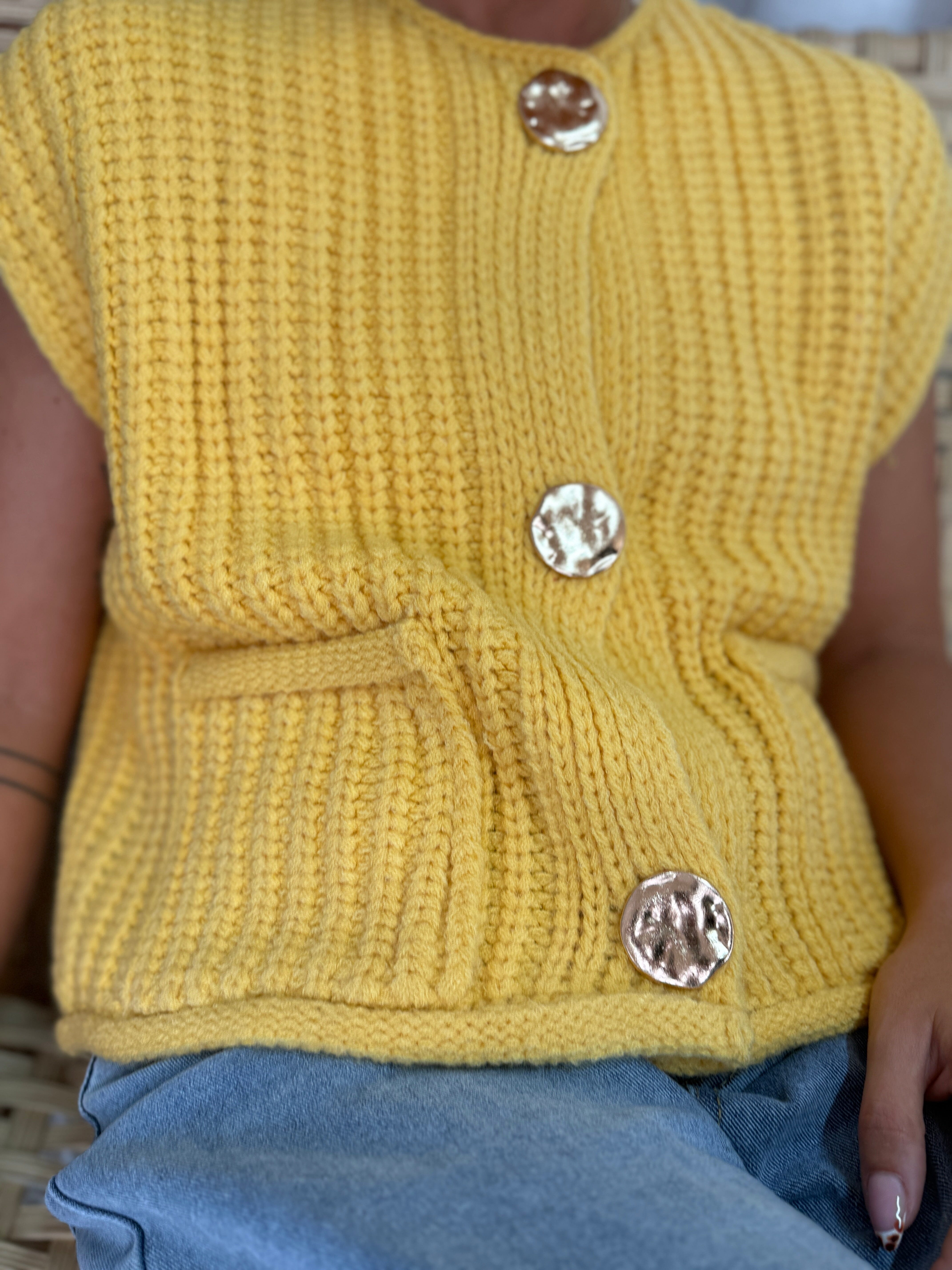 A-bee - Mie Vest - Yellow