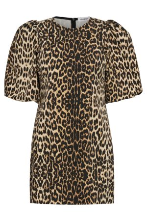 Co´couture - Leocc Crop Puff Dress 36383 - 16 Khaki