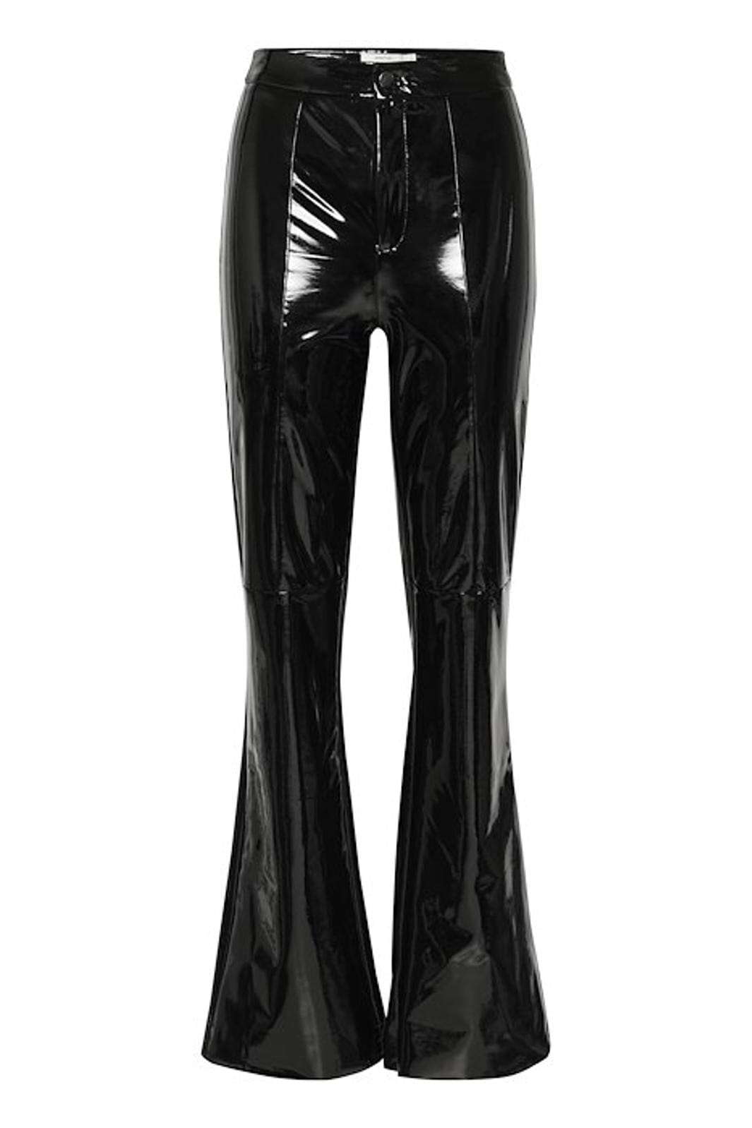 Gestuz - Lakleygz Flared Pants 10909765 - 100017 Black på udsalg