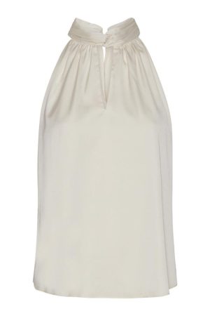 Karmamia - Ava Top - Off White Hot på udsalg