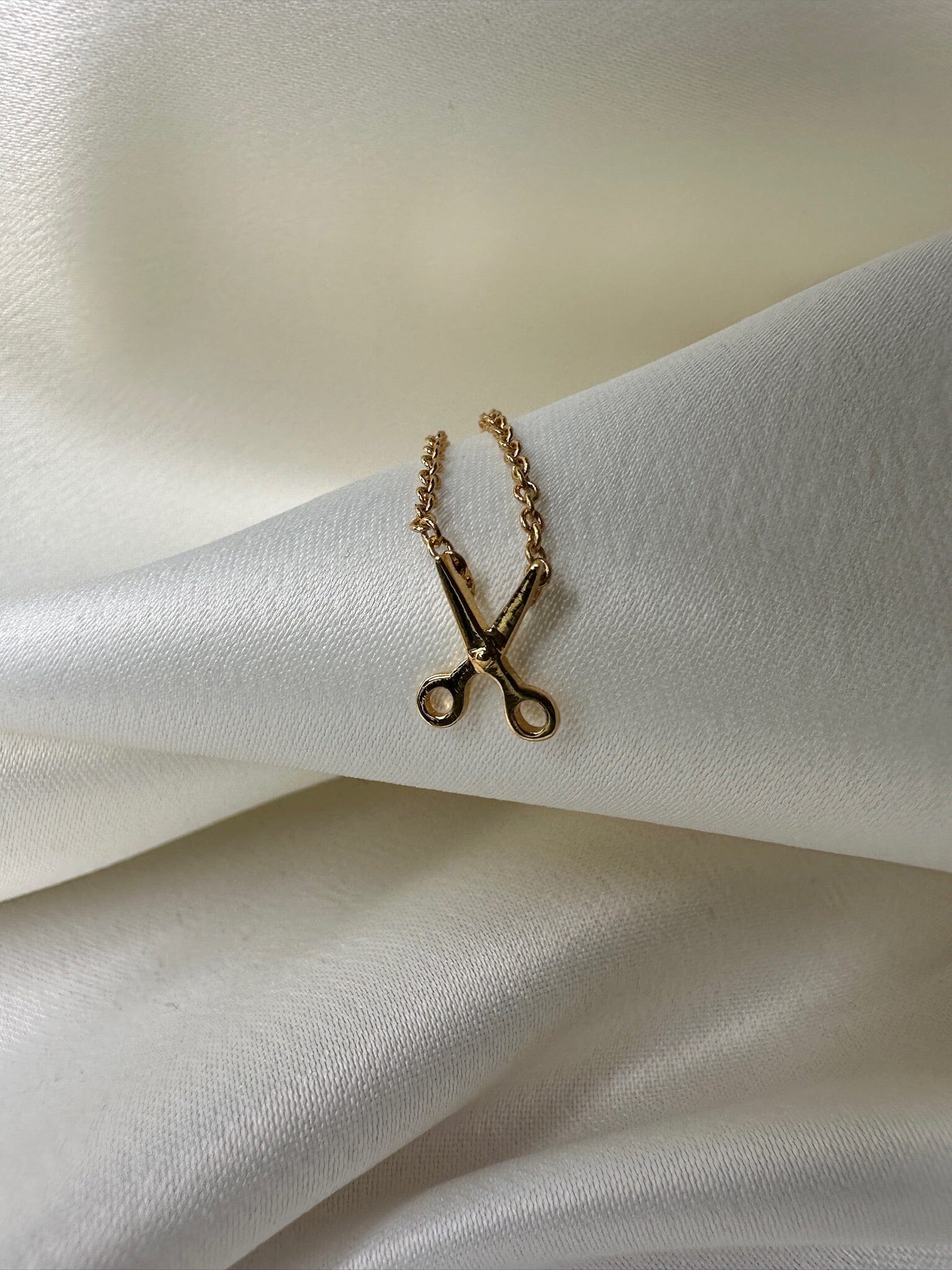 Mellow Moon - Happy Scissors Necklace - Forgyldt