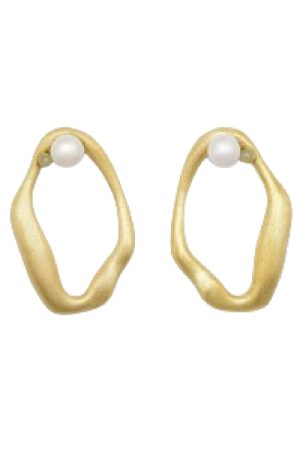 Sorelle Jewellery - Flow Earring - Forgyldt