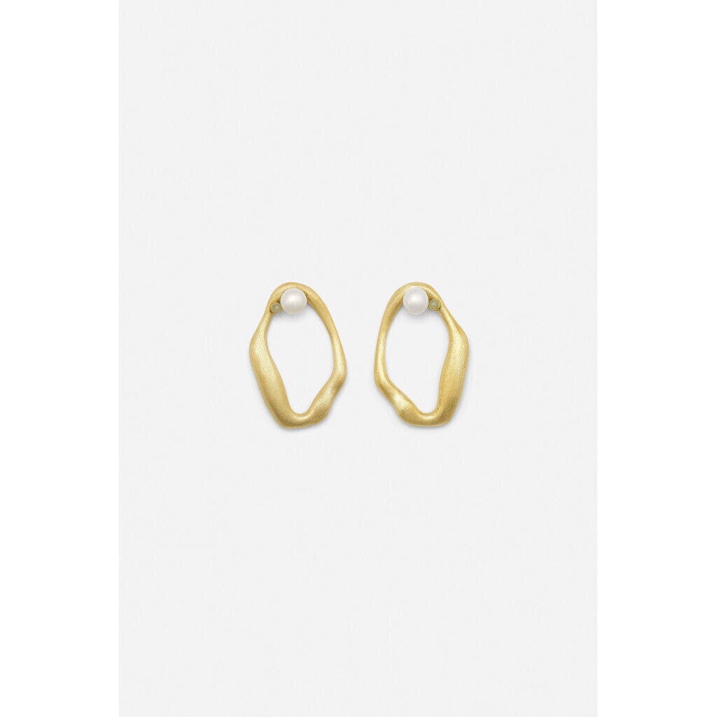Sorelle Jewellery - Flow Earring - Forgyldt