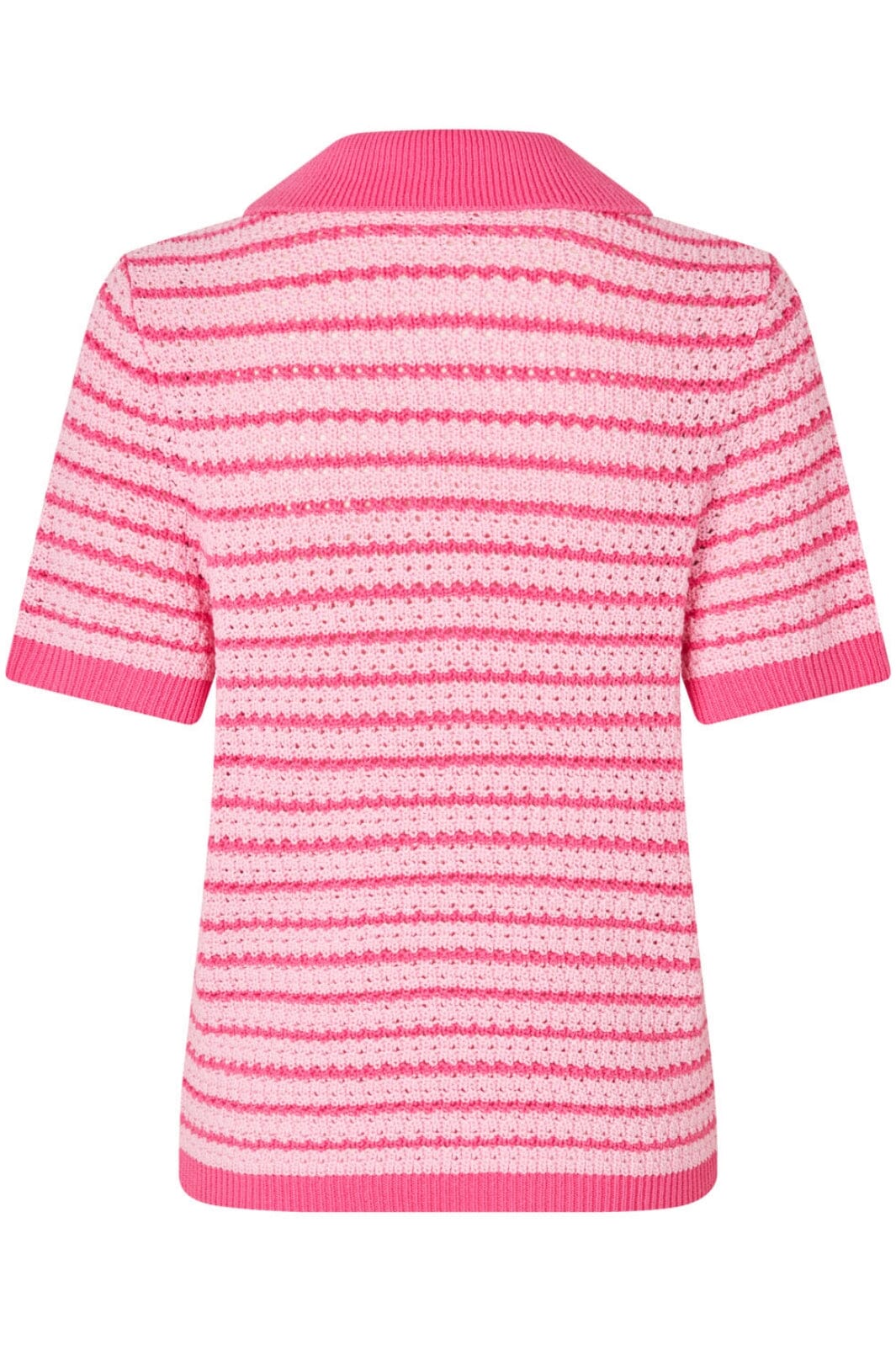 Cras - Charles Knit Blouse - 8070 8070 Pink Stripe