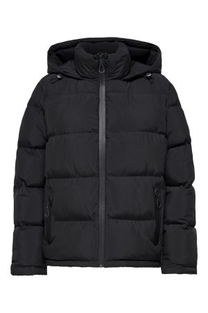 Only - Onlpaula Premium Puffer Jkt Regular - 4537078 Black Udsalg