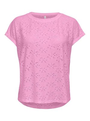 Only - Onlsmilla S/S Top - 4487461 Bonbon Hot på udsalg