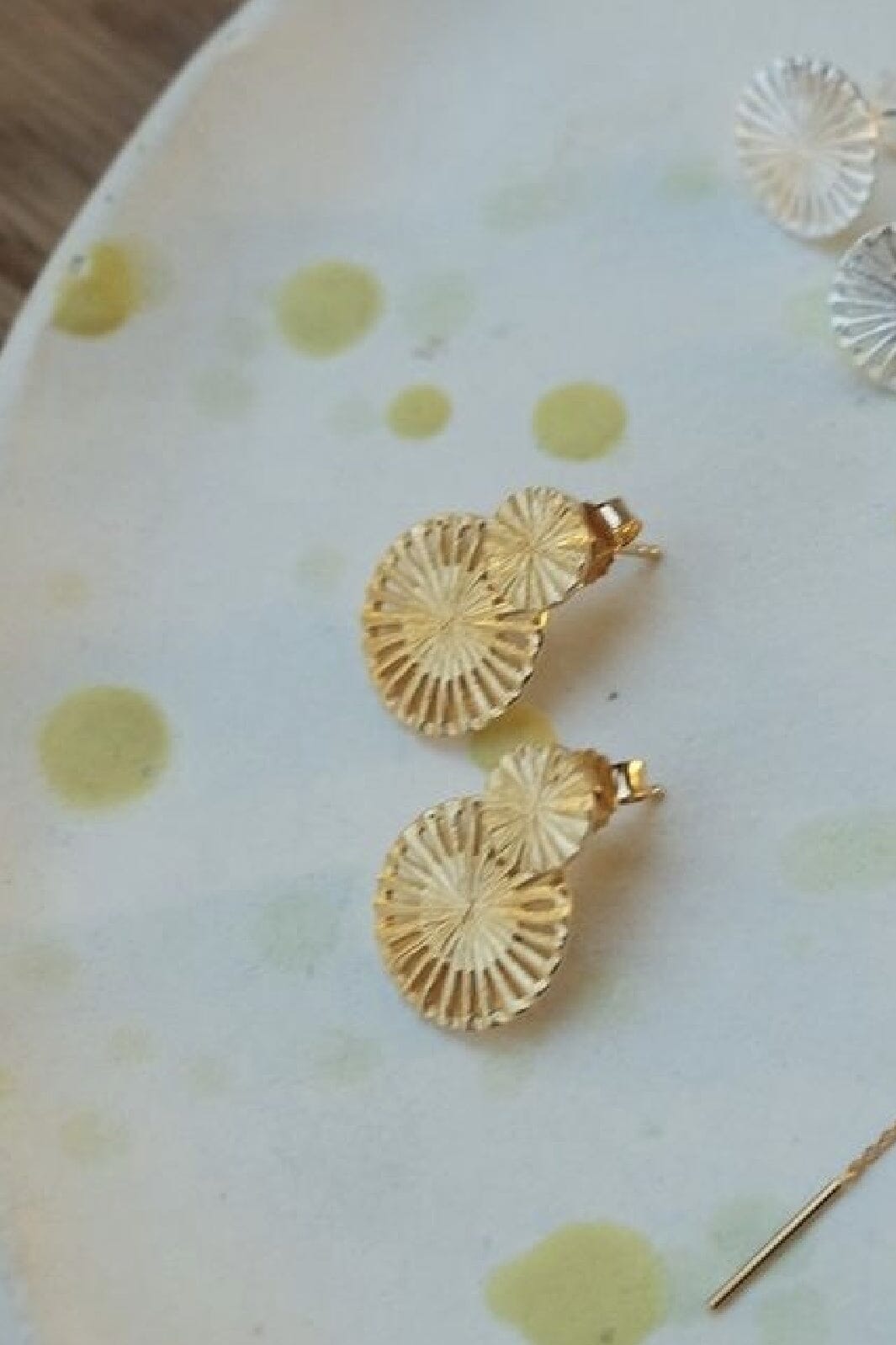 Pernille Corydon Jewellery - Small Starlight Øreringes Length 20 Mm - Golden Plated