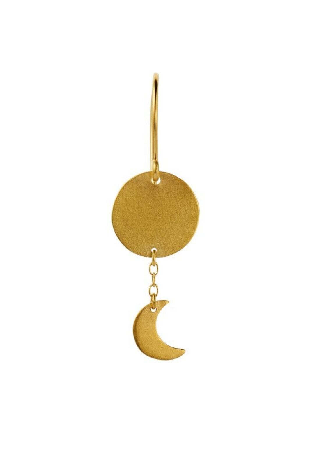 Stine A - Sun And Moon Earring - Single - 1359-02-S Hot på udsalg