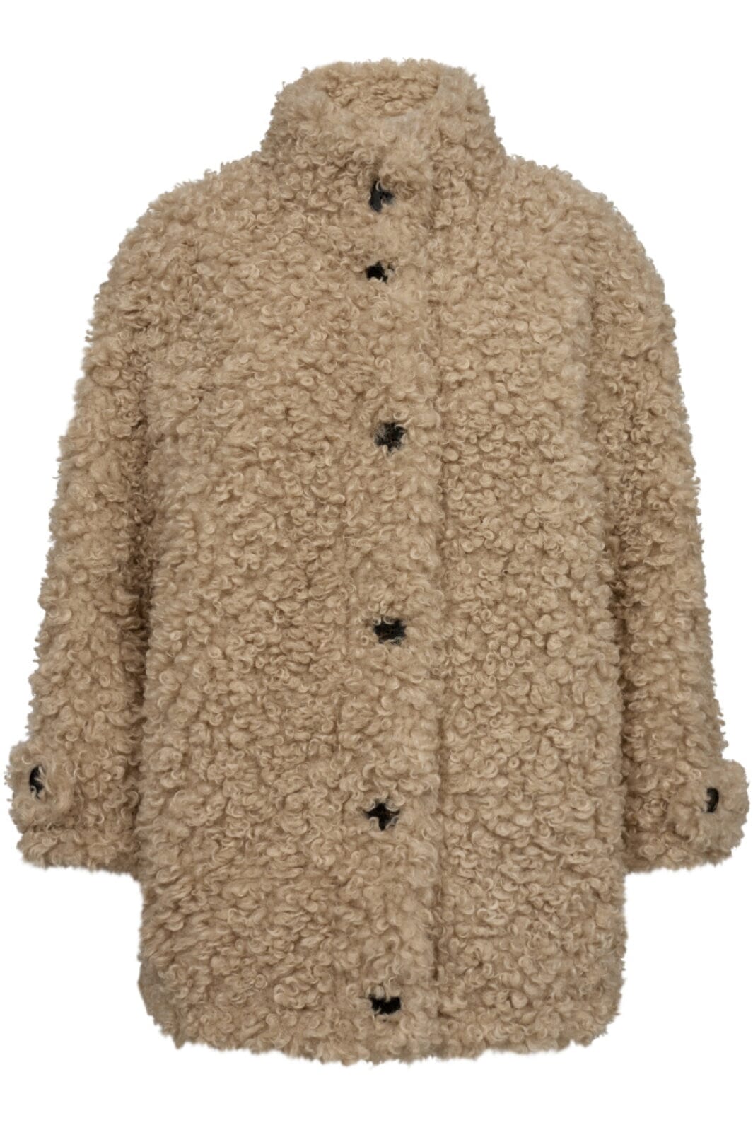 Co´couture - Tiocc Teddy Mix Jacket 30212 - 11 Off White