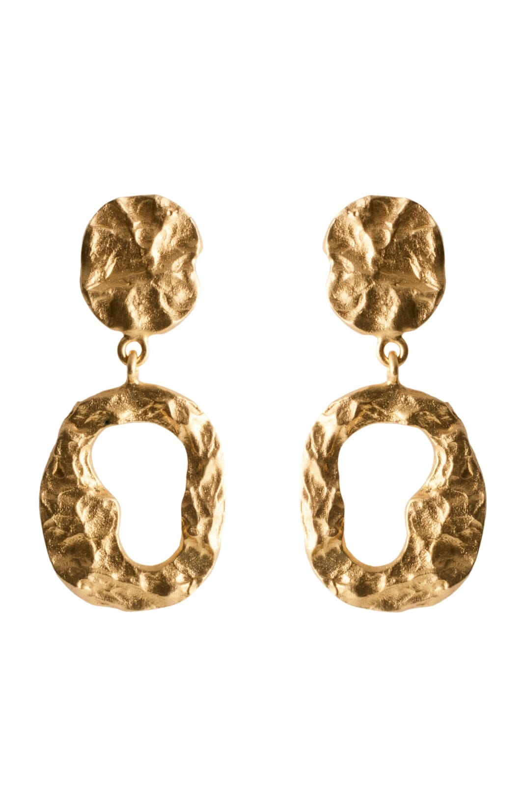 Pernille Corydon Jewellery - Cloud Earrings - Golden