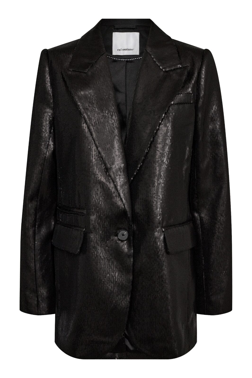 Co´couture - Bondcc Sequin Single Blazer 30256 - 96 Black