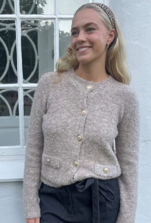 Continue - Lotte Cardigan - Sand