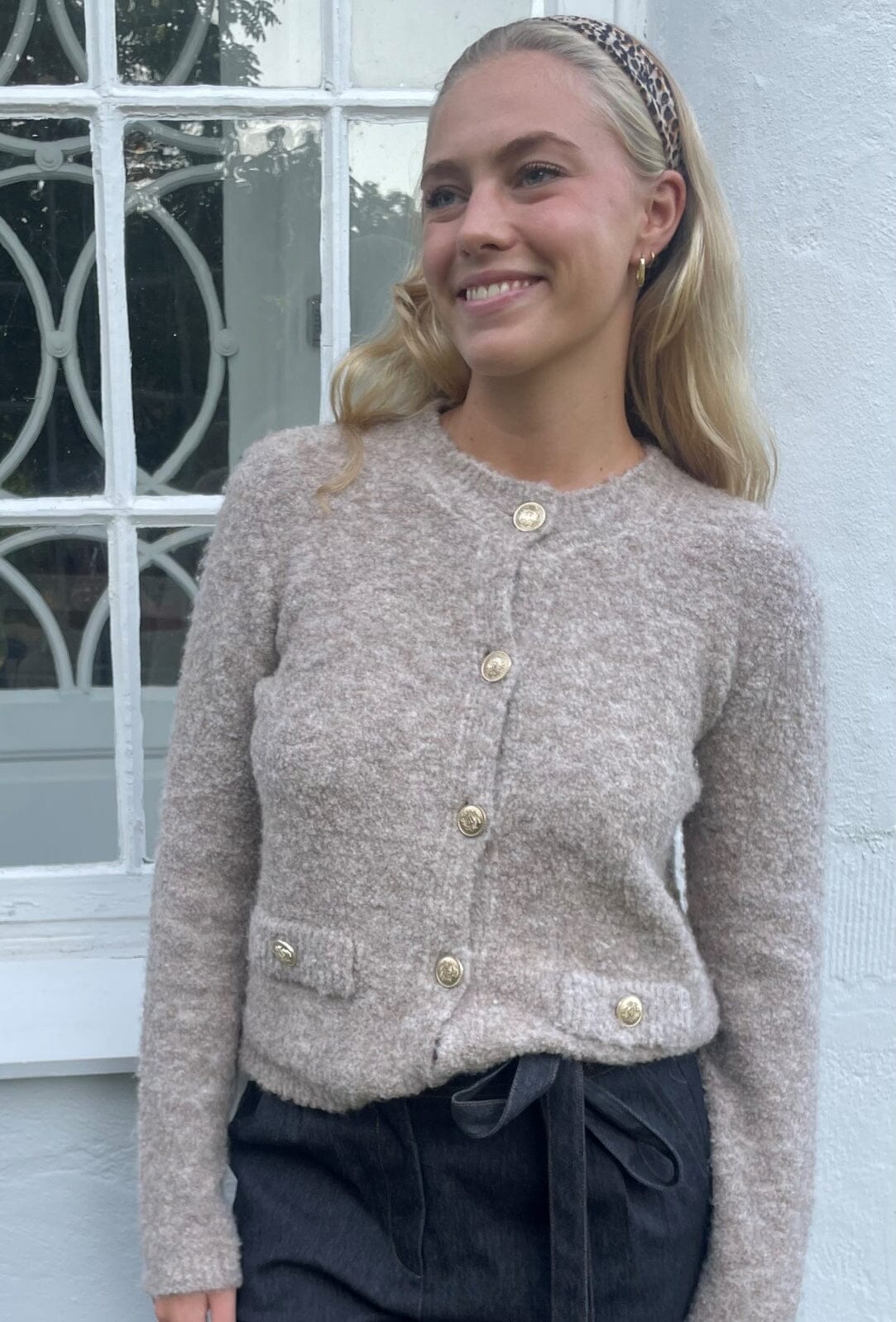 Continue - Lotte Cardigan - Sand
