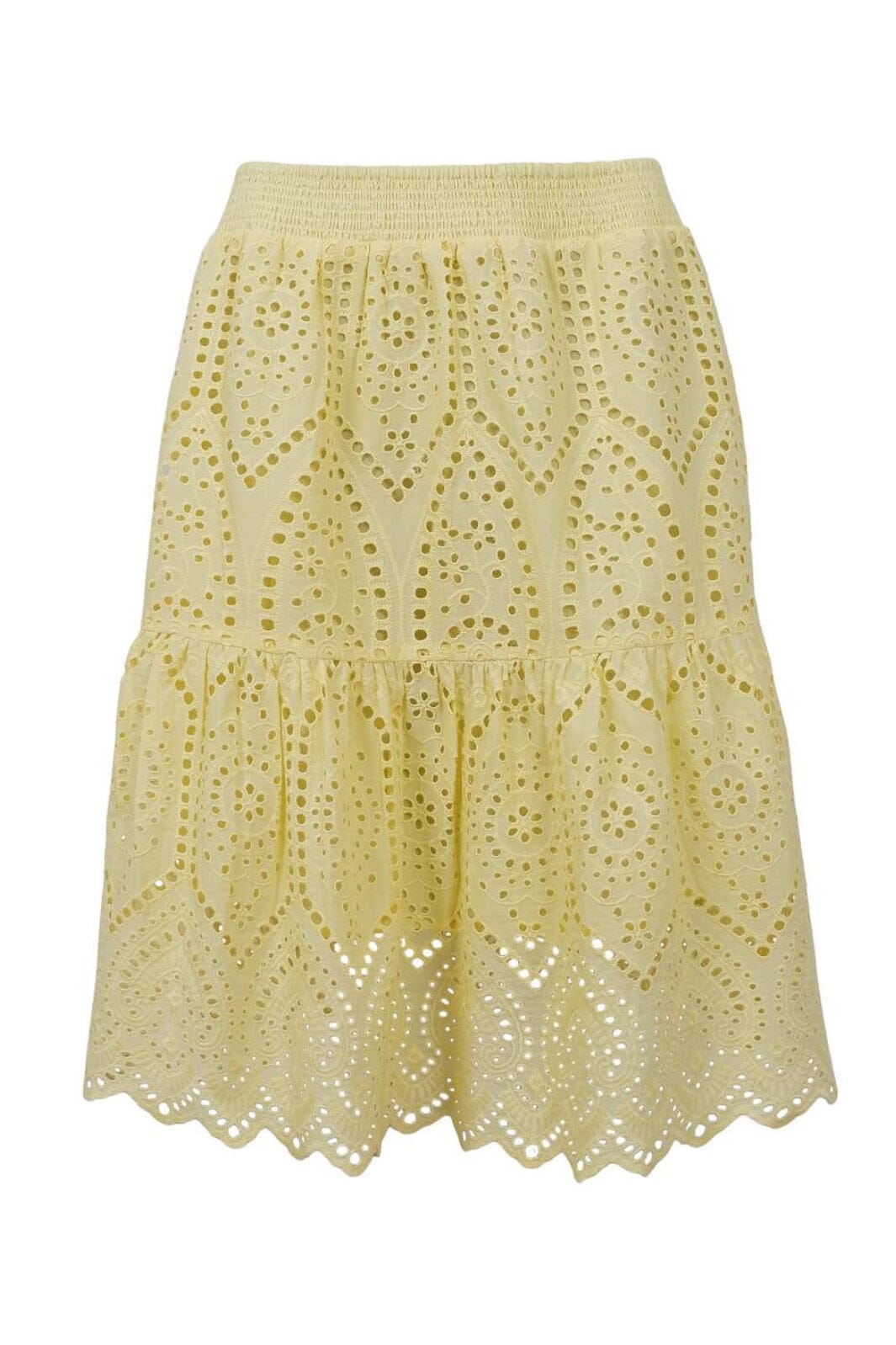 Forudbestilling - Black Colour - Bcella Skirt 40874 - Lt. Yellow