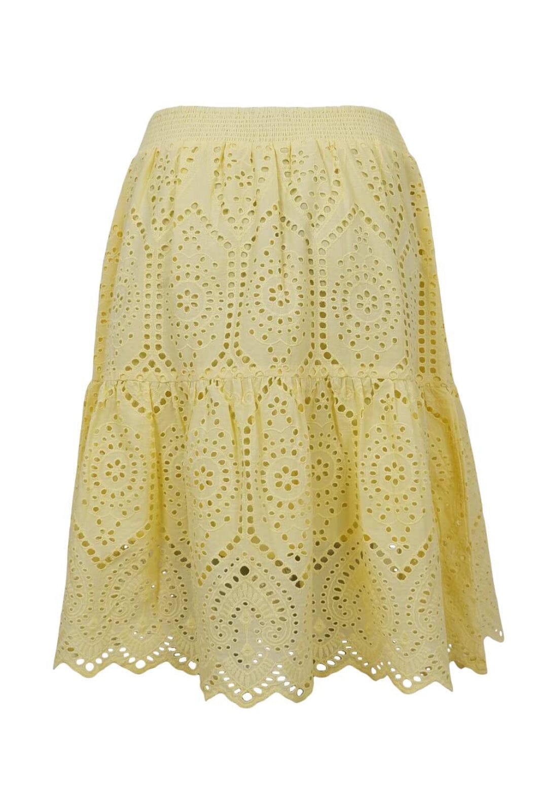 Forudbestilling - Black Colour - Bcella Skirt 40874 - Lt. Yellow