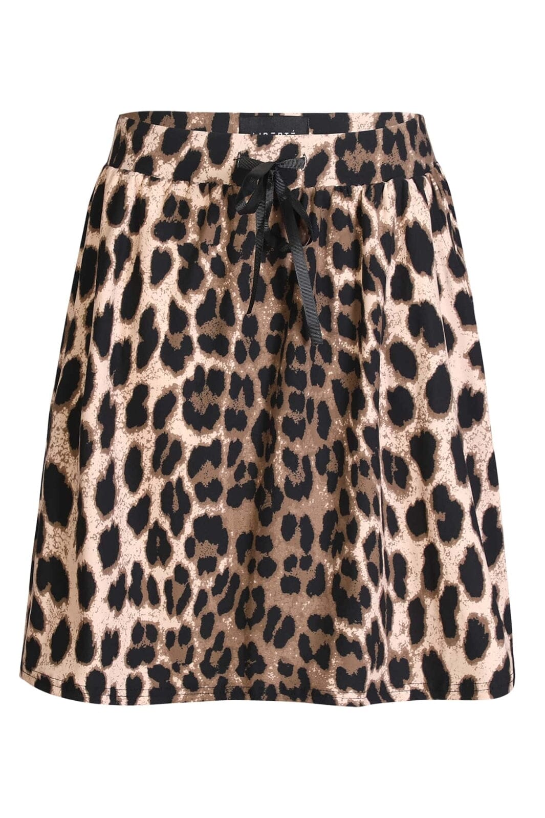 Forudbestilling - Liberte - Alma-Short-Loose-Skirt 9587 - Big Lux Leo Fossil Hot på udsalg