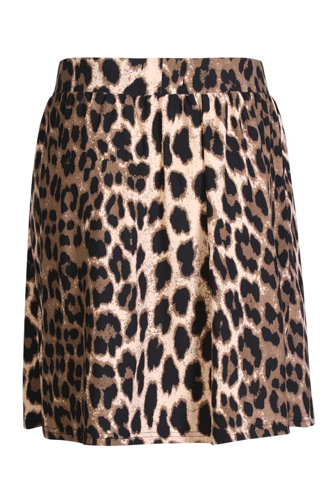 Forudbestilling - Liberte - Alma-Short-Loose-Skirt 9587 - Big Lux Leo Fossil Hot på udsalg
