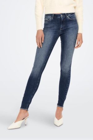 Only - Onlblush Mid Sk - 3972348 Medium Blue Denim