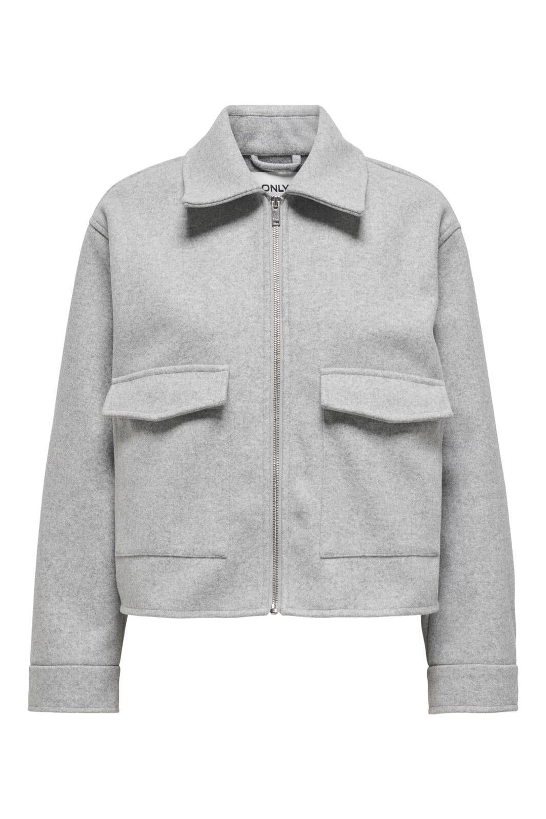 only-onlnancy-life-cargo-jacket-4734675-light-grey-melange_0.jpg Only - Onlnancy Life Cargo Jacket - 4734675 Light Grey Melange
