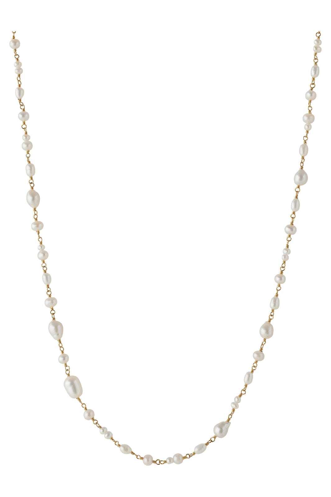 Pernille Corydon Jewellery - White Dreams Necklace - Golden