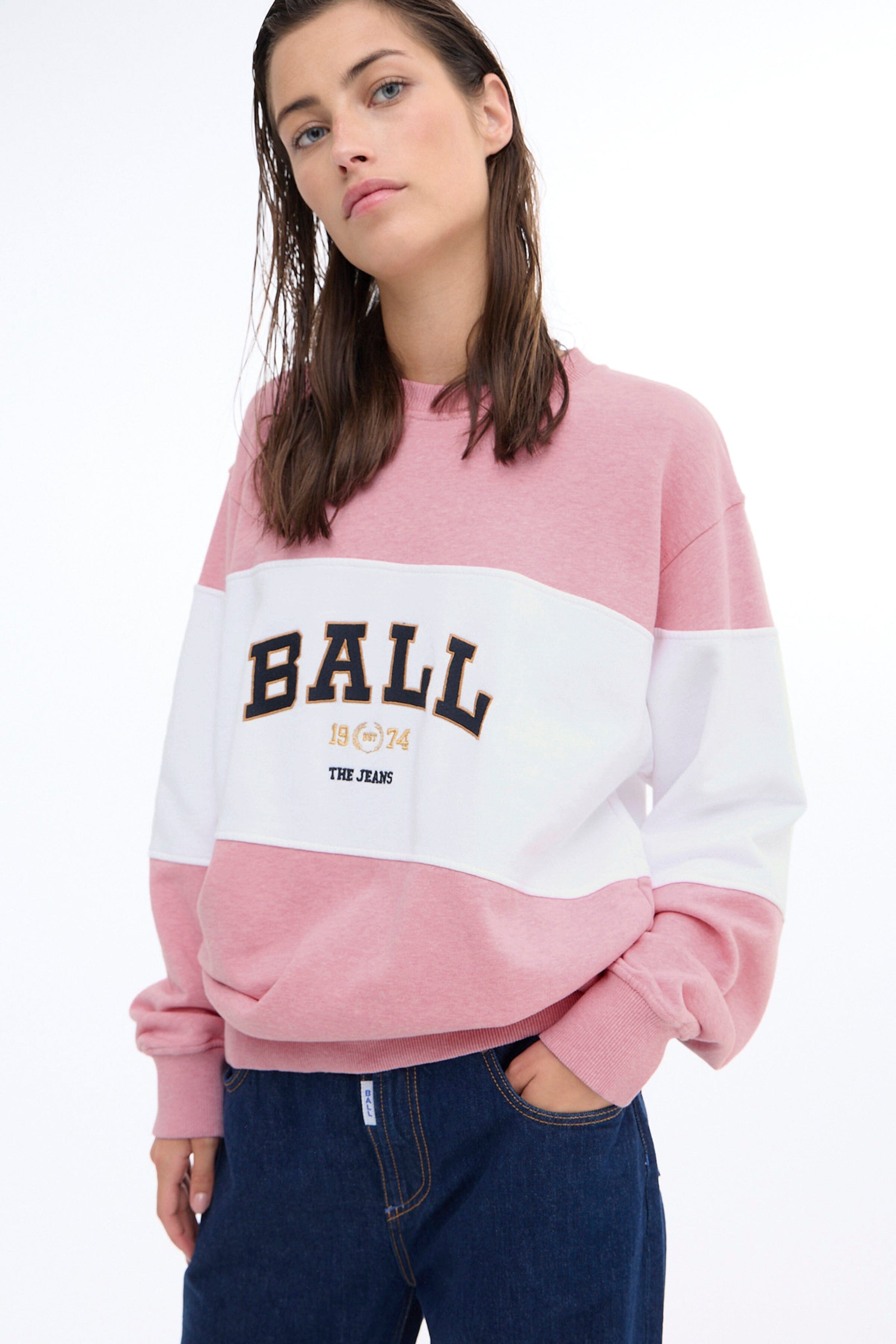 Ball - Bamontana Sweatshirt - 1621261 Azalea Pink Melange Online