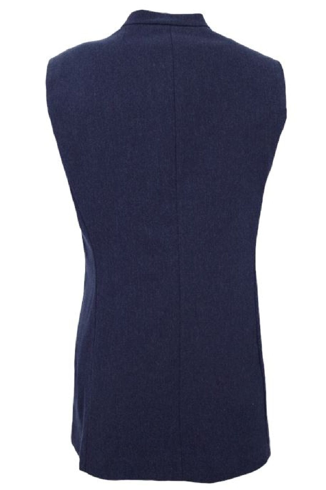 Black Colour - Bcavenue Long Vest - Navy Blue