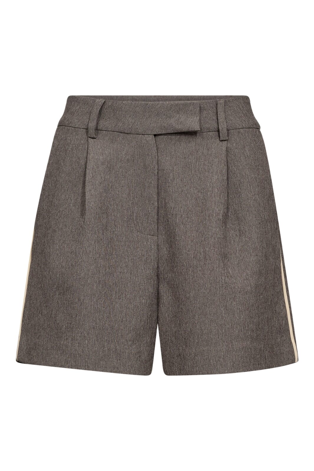Co´Couture - Nanacc Piping Pleat Shorts 31456 - 984 - Mink