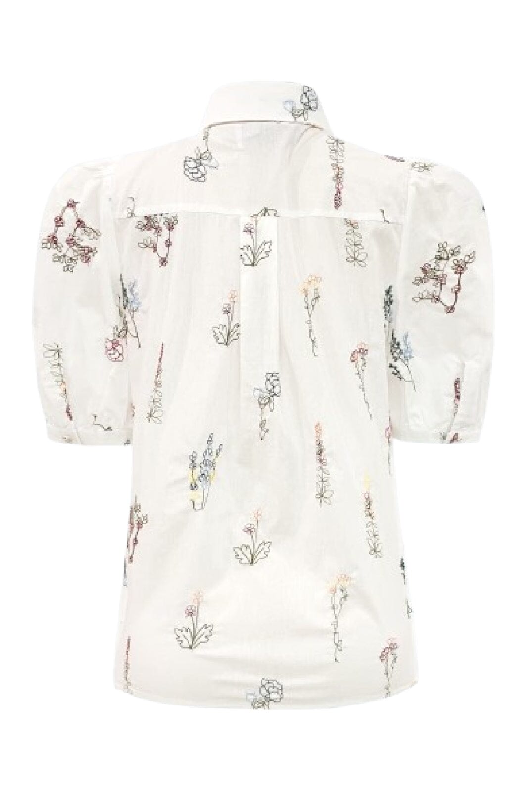 Forudbestilling - Liberte - Flora-Ss-Blouse 22181 - Ivory Floral Udsalg