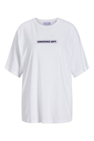 Jjxx - Jxmillow Loose Ss Tee - 4810844 Bright White This Princess Never Asked