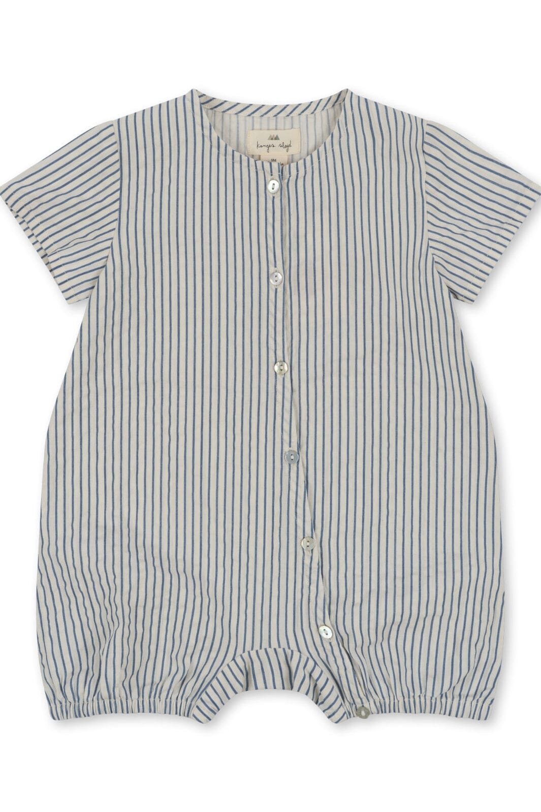 Konges Sløjd - Ace Romper Gots - Stripe Bluie på udsalg